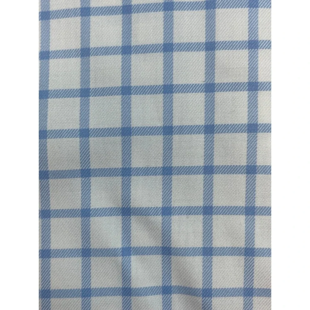 Brooks Brothers Shirt Mens 16.5-33 Check 100% Supima Cotton Regent Fit Button Up